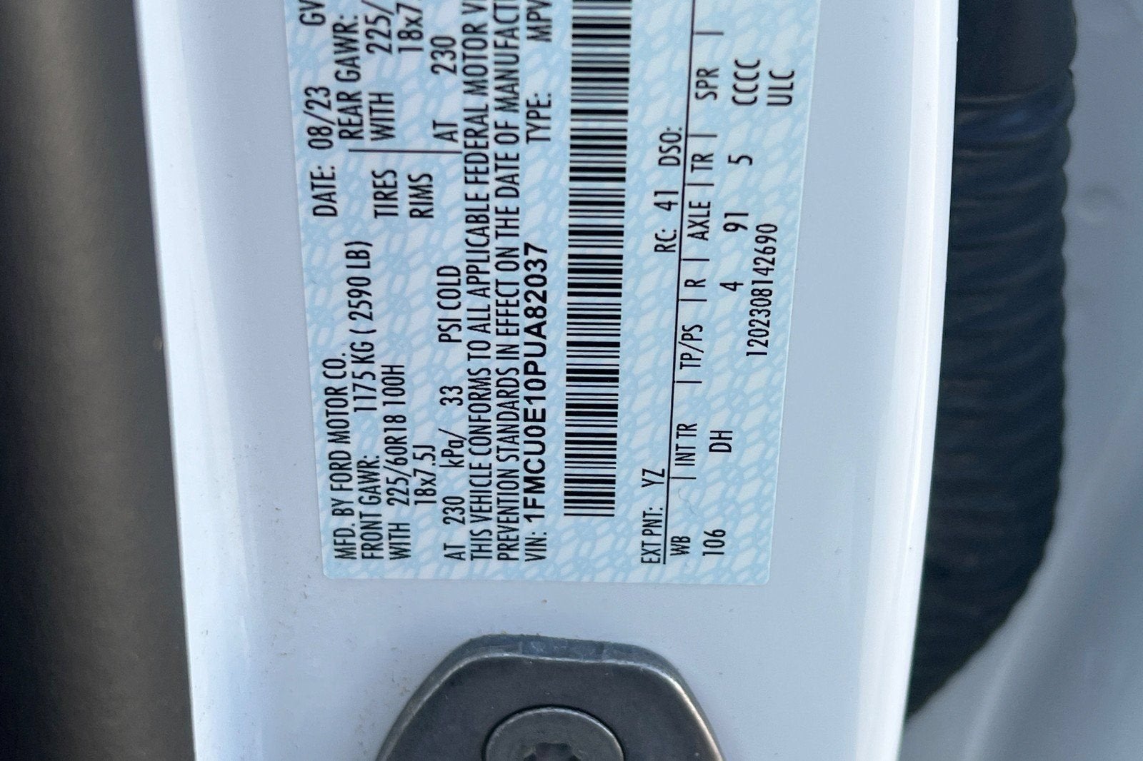 2023 Ford Escape PHEV