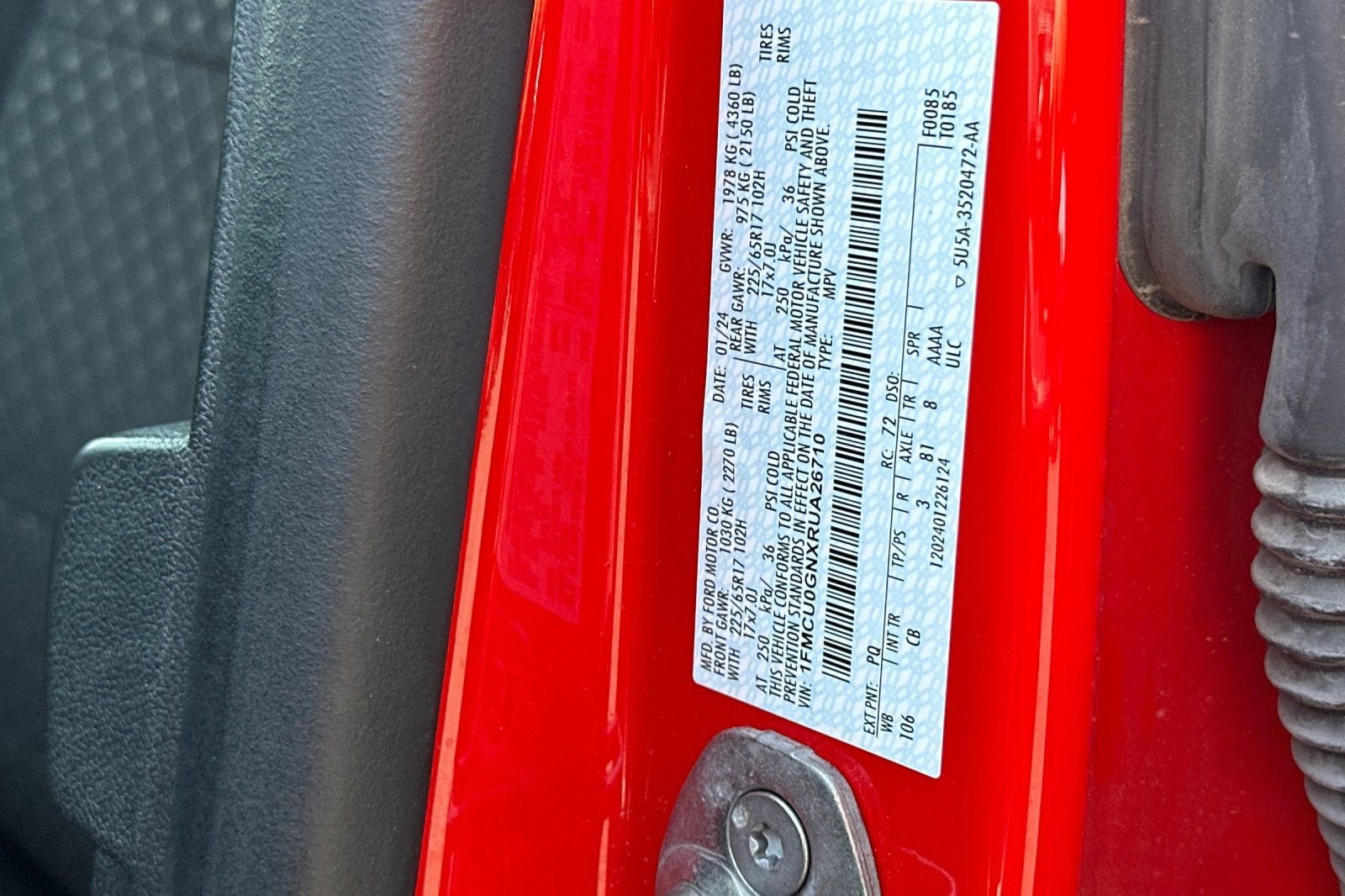 2024 Ford Escape Active