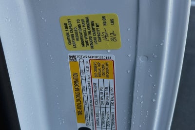 2023 GMC Savana Cargo 2500 Work Van