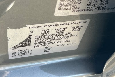 2026 GMC Sierra 1500 SLT