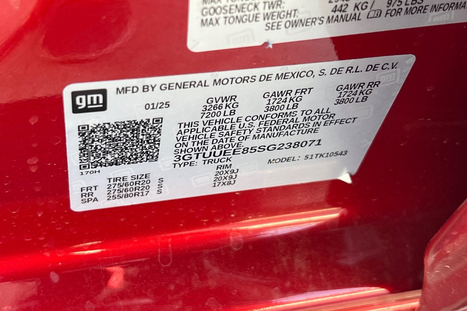 2025 GMC Sierra 1500 AT4
