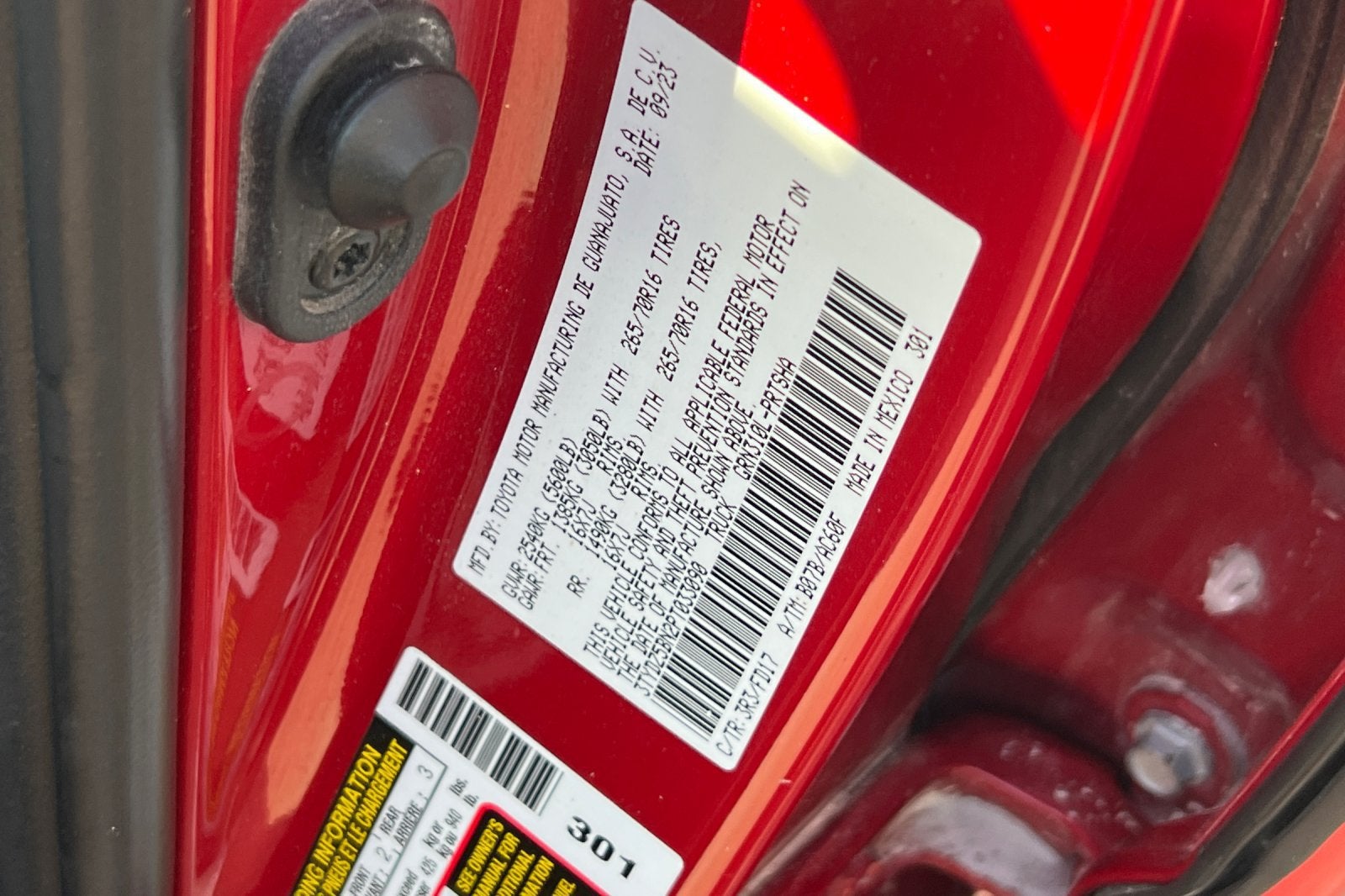 2023 Toyota Tacoma 4WD SR5