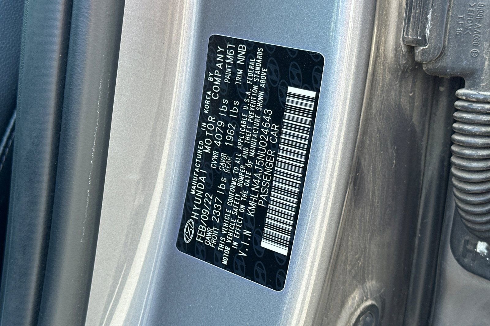 2022 Hyundai Elantra Hybrid Limited
