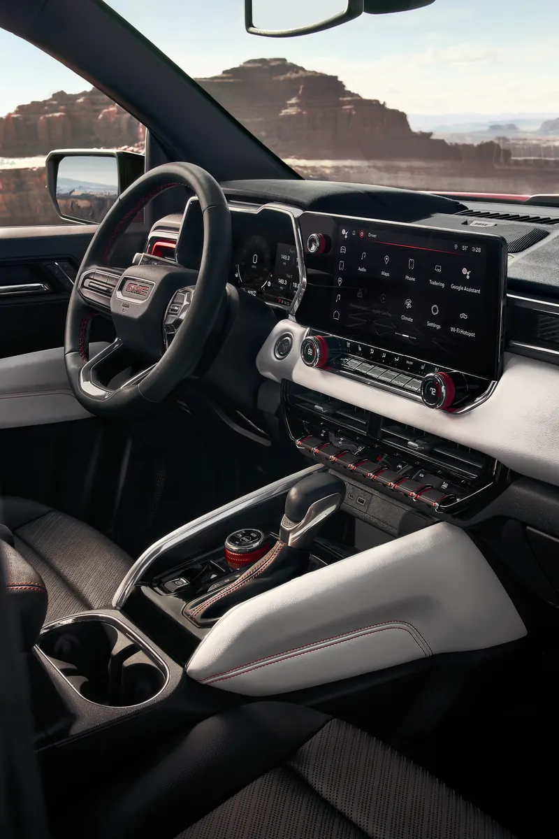 2026 GMC Canyon infotainment system at Ed Dena's Auto Center GMC in DINUBA CA